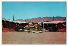 c1960's Fountain, Pool, Entrance to Tropicana Apartments Tucson AZ Postcard picture