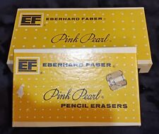 Antique EBERHARD FABER Pink Pearl Artist pencil Eraser Qty 10, 100s Qty 6, 101s picture
