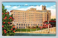 Lakeland FL-Florida, Florida Hotel, Advertising, Lake Mirror Vintage Postcard picture