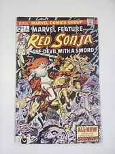 Marvel Feature RED SONJA 2 3 5 6 (1975) Lot Of 4 Comics VF Condition 25¢  picture