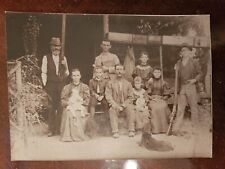 Antique  Photograph  MID 1800s Young Man with Gun & Hunting Dog    7