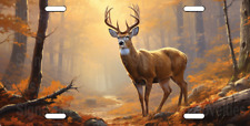 Buck License Plate Deer Personalized License Plate Add Text picture