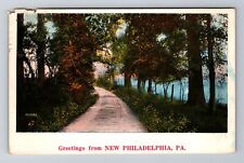 New Philadelphia PA-Pennsylvania, General Greetings, Antique Vintage Postcard picture