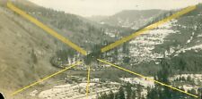 1910 First photo of  Wrights Klickitat WA sawmill built fall of 1909 Original picture