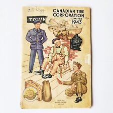 RARE 1943 CANADIAN TIRE CATALOG WWII Automotive Department Store Canada Vintage picture