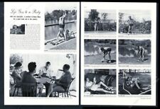 1937 Harpo Marx George S Kaufman Moss Hart multi photo vintage print article picture