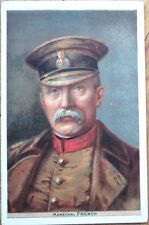 WWI Color Litho 1915 Military Postcard: 'Marechal French' picture