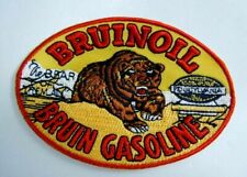 BRUINOIL- Bruin Gasoline Embroidered Iron-On Uniform-Jacket Patch 3.5