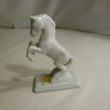 Vintage White Horse St Wolfgang Porcelain Figurine Signed - EUC picture