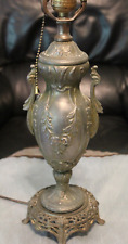 Vintage Cast Metal Ornate L&L Table Lamp picture