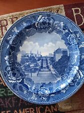 Vintage Wedgwood England Williams Bros Lockport New York NY Souvenir Plate  9.25 picture