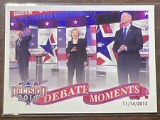 2016 Decision Debate Moments Bernie Sanders Hillary Clinton Martin O'Malley #74 picture