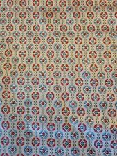 1.5 Yards Vintage 1940s Acetate Satin Fabric EVC  picture