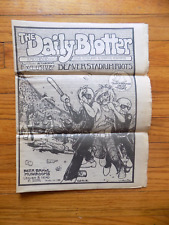 Vtg Underground Counterculture 1975 Newspaper PSU State College PA DAILY BLOTTER picture