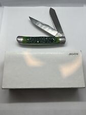 J.B. Outman Folding Pocket Knife Green JB045W - New In Box picture
