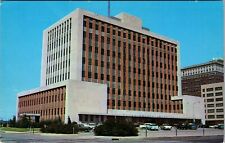 Tulsa OK-Oklahoma, Tulsa County Court House, Outside, Vintage Postcard picture