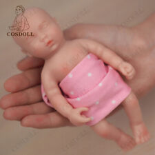 COSDOLL 6 in Mini Reborn Baby Dolls Full Body Silicone Realistic Baby Girl Doll picture