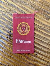 Antique Harvard University Egyptienne Luxury Tobacco Silk Scarf Circa 1910s picture
