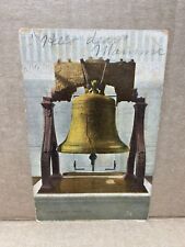 Liberty Bell Philadelphia Pennsylvania 1908 Antique Postcard picture