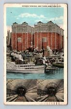 New York City NY-New York, Hudson Terminal & Tubes Vintage c1923 Postcard picture