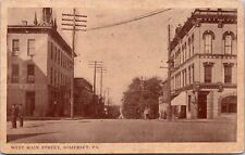 Postcard West Main Street in Somerset, Philadelphia~135789 picture