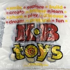Vintage KB KayBee Toys 12x12 Inch Plastic Store Shopping Bags Lot Of 45 Bags picture
