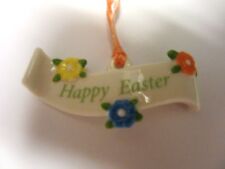 Longaberger Happy Easter Basket Tie on New Ships next day picture