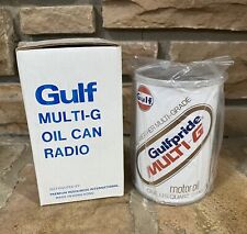Vintage Gulfpride Multi-G Gulf Oil Can AM Radio - Mint Condition in Box - Sealed picture