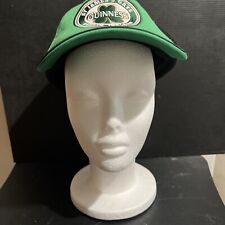 Guinness Black & Green Baseball Cap Hat With Ear Flaps NWOT Beer Stout Winter OS picture