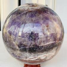 2160g Natural Dream Amethyst Quartz Crystal Sphere Ball Healing picture