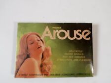 Vintage from 1984 Expired PROTEX AROUSE  3 Male Contraceptive Sheats / Condoms picture