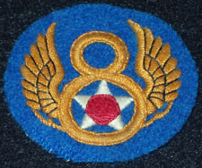 WWII US 8th Army Air Force SSI Shoulder Patch English Made Great Variation, Fine picture