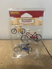 Lemax Accessories Bicycles 2003 Village Collection 3 in Package 34972 C49 picture