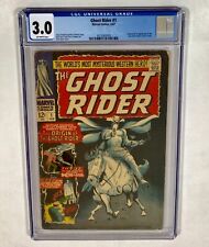 Ghost Rider #1 CGC 3.0 KEY (Origin and 1st new Ghost Rider) 1967 Marvel picture