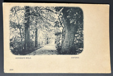 Antique Postcard LONDON ADDISON'S WALK OXFORD 1906-1908 Old picture