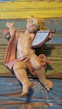 Vintage Large Nativity Baby Cherub Marked Italy Beautiful Detail picture