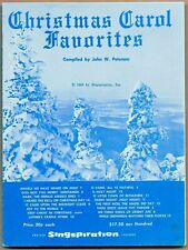 Vintage 1960 Singspiration Booklet~16 CHRISTMAS CAROL FAVORITES~V Nice Condition picture