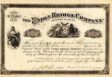 Union Bridge Co. - Stock Certificate - General Stocks picture