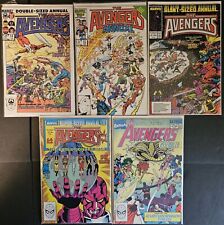 AVENGERS ANNUAL #14 (1985), #15 (1986), #16 (1987) #17 (1988), #18 (1989) Marvel picture