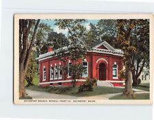 Postcard Merrill Trust Co. Bucksport Maine USA picture