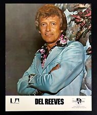 1970s Del Reeves Grand Ole Opry Nashville Country Singer Vintage Promo Photo picture