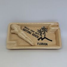 Vintage Ashtray Watch Your Butt Daytona Beach Florida Sunbathing picture