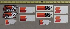10 K&N filters real authentic racing decals stickers Street Outlaws NHRA NASCAR picture