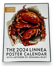 Johanna Riley Art Linnea Design 2024 Poster Calendar 11 x 14