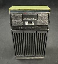 Vintage Juliette Topp Solid State 8 Transistor Radio w/ Case picture