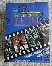 1983 Topps RETURN OF THE JEDI Unopened Series 1 Wax Box BBCE Sealed MINT picture