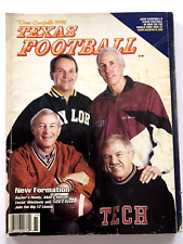 Dave Campbell’s 1996 TEXAS FOOTBALL Magazine Reedy Slocum Mackovic Dykes Big 12 picture