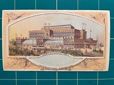 Centennial Exposition trade card - Horticultural Hall - medical trade card picture