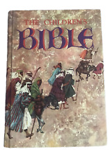 Vtg The Children's Bible Golden Press Beautiful Illustrations 1975 HC picture