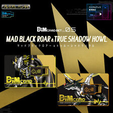 Bandai Dim Card Vol 0.5 MAD BLACK ROAR TRUE SHADOW HOWL Vital Bracelet DIGIMON picture